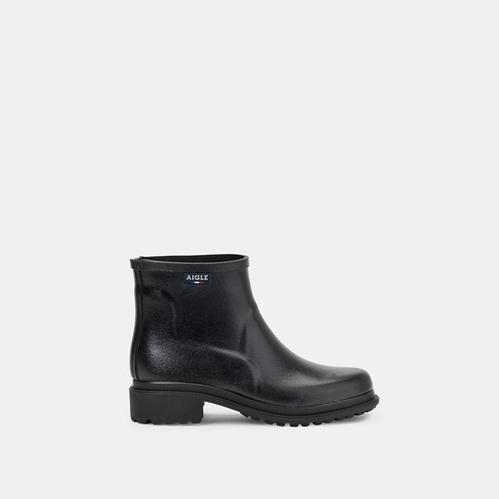 Aigle The Urban Ankle Rain Boots Women Black ZA-62578